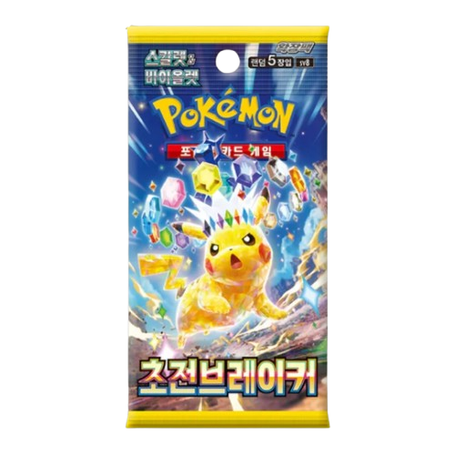 Booster Pokémon Super Electric Breaker SV8 coréen neuf et scellé - PokéEmpire