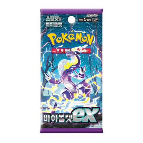 Booster Pokémon Violet ex SV1V coréen neuf et scellé - PokéEmpire